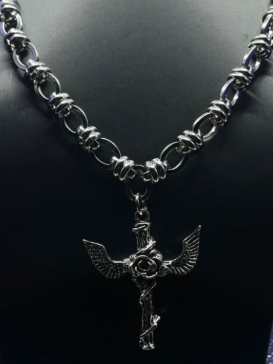 Fallen Angel Chain Necklace