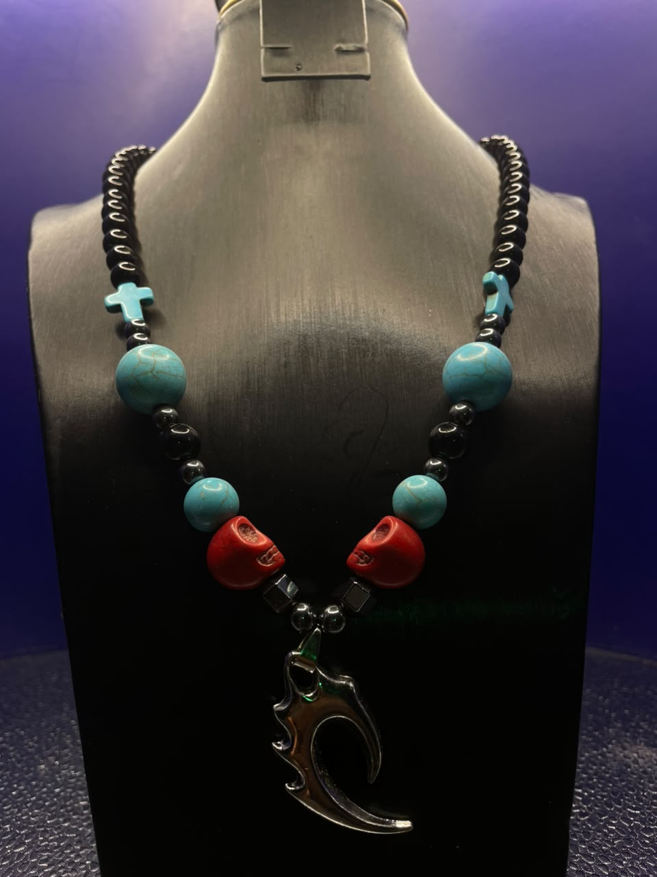 Crimson Fang Necklace