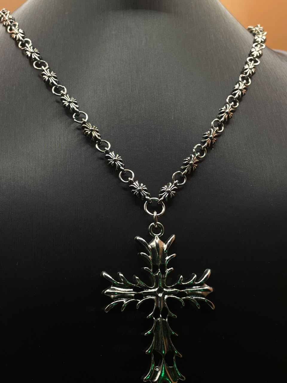Thorn Cross Necklace